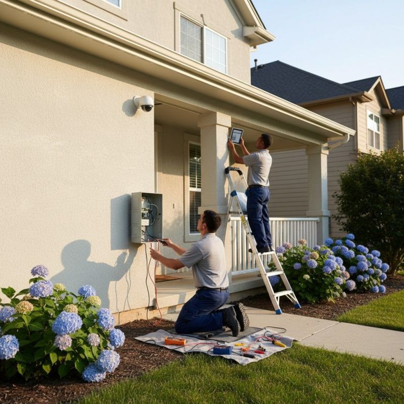 Local Security Camera Repair pros at work